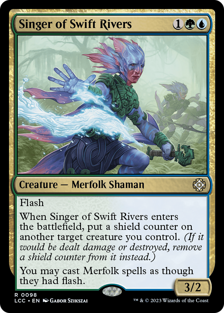 Singer of Swift Rivers [The Lost Caverns of Ixalan Commander] | Sanctuary Gaming