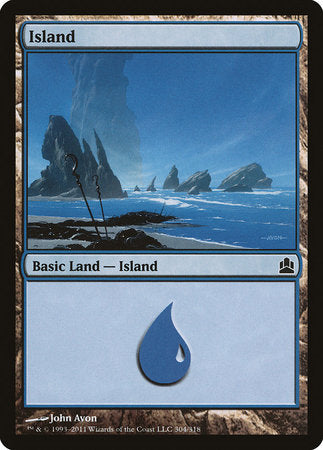 Island (304) [Commander 2011] | Sanctuary Gaming