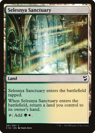 Selesnya Sanctuary [Commander 2018] | Sanctuary Gaming