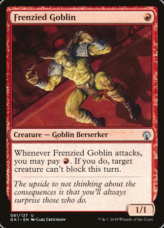 Frenzied Goblin [GRN Guild Kit] | Sanctuary Gaming