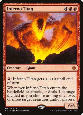 Inferno Titan [Archenemy: Nicol Bolas] | Sanctuary Gaming
