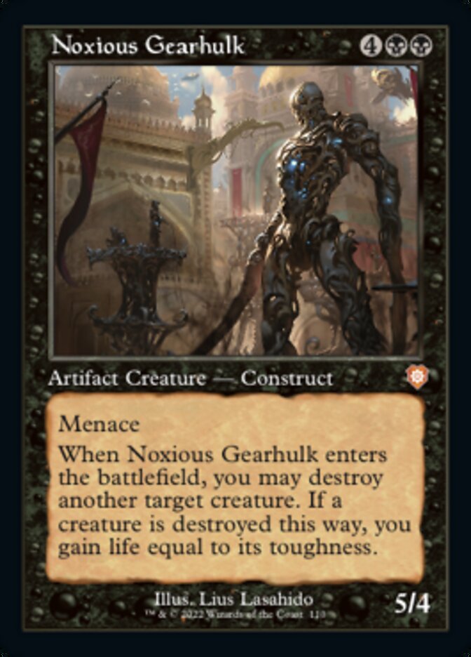 Noxious Gearhulk (Retro) [The Brothers' War Commander] | Sanctuary Gaming