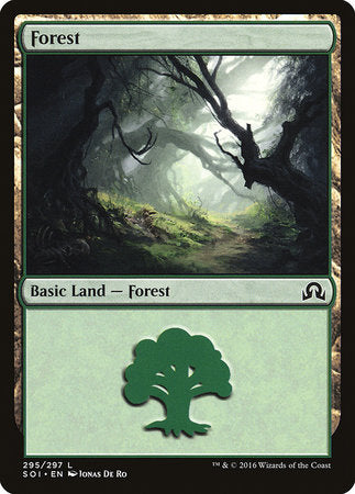 Forest (295) [Shadows over Innistrad] | Sanctuary Gaming