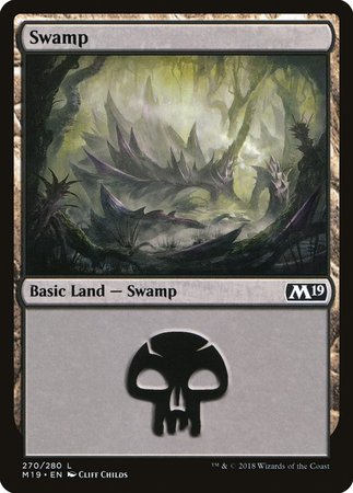 Swamp (270) [Core Set 2019] | Sanctuary Gaming
