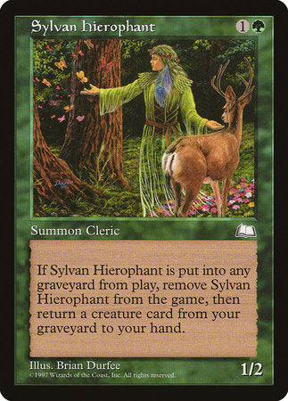 Sylvan Hierophant [Weatherlight] | Sanctuary Gaming
