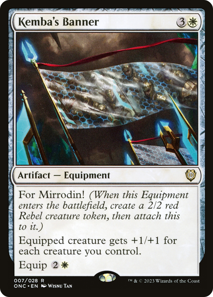 Kemba's Banner [Phyrexia: All Will Be One Commander] | Sanctuary Gaming