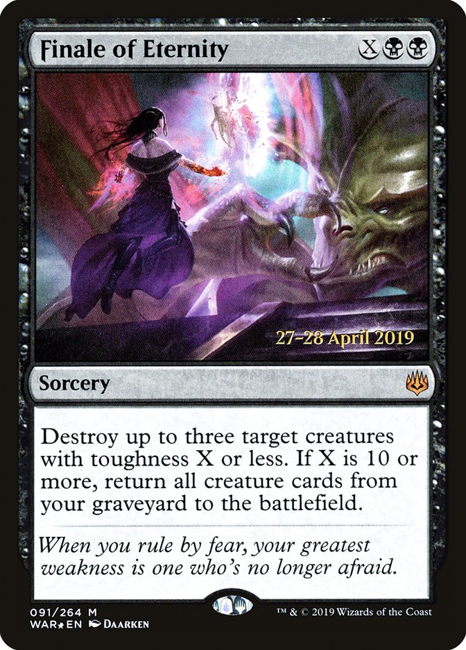 Finale of Eternity  [War of the Spark Prerelease Promos] | Sanctuary Gaming