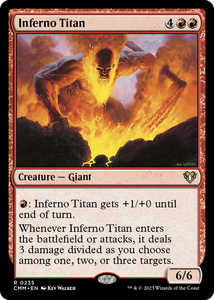 Inferno Titan [Commander Masters] | Sanctuary Gaming