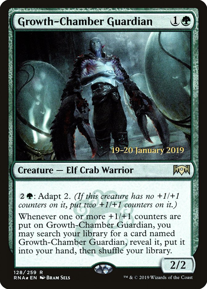 Growth-Chamber Guardian [Ravnica Allegiance Prerelease Promos] | Sanctuary Gaming