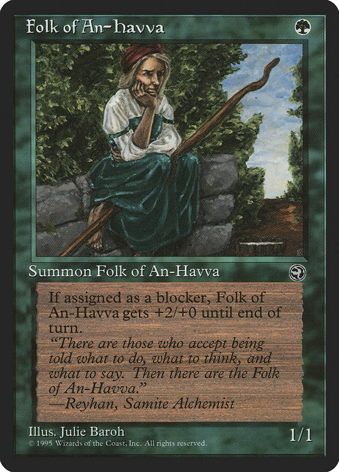 Folk of An-Havva (Reyhan Flavor Text) [Homelands] | Sanctuary Gaming
