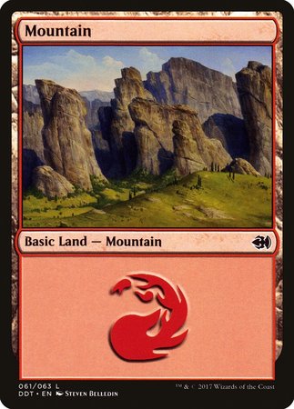 Mountain (61) [Duel Decks: Merfolk vs. Goblins] | Sanctuary Gaming