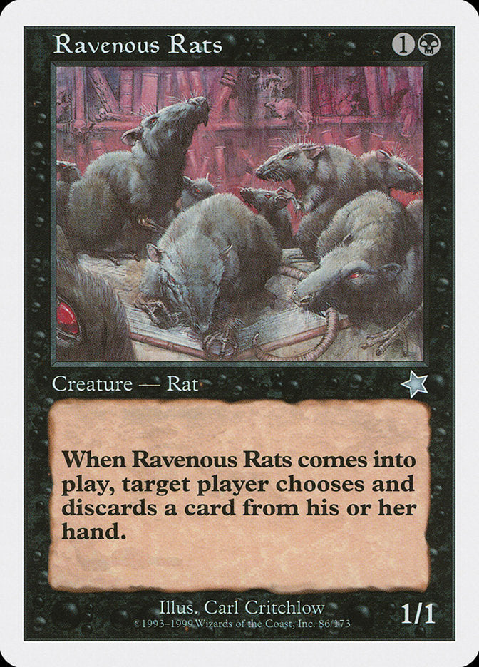 Ravenous Rats [Starter 1999] | Sanctuary Gaming