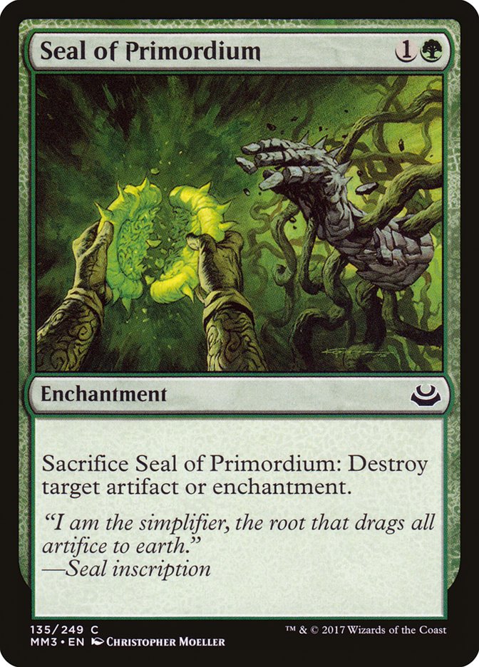 Seal of Primordium [Modern Masters 2017] | Sanctuary Gaming
