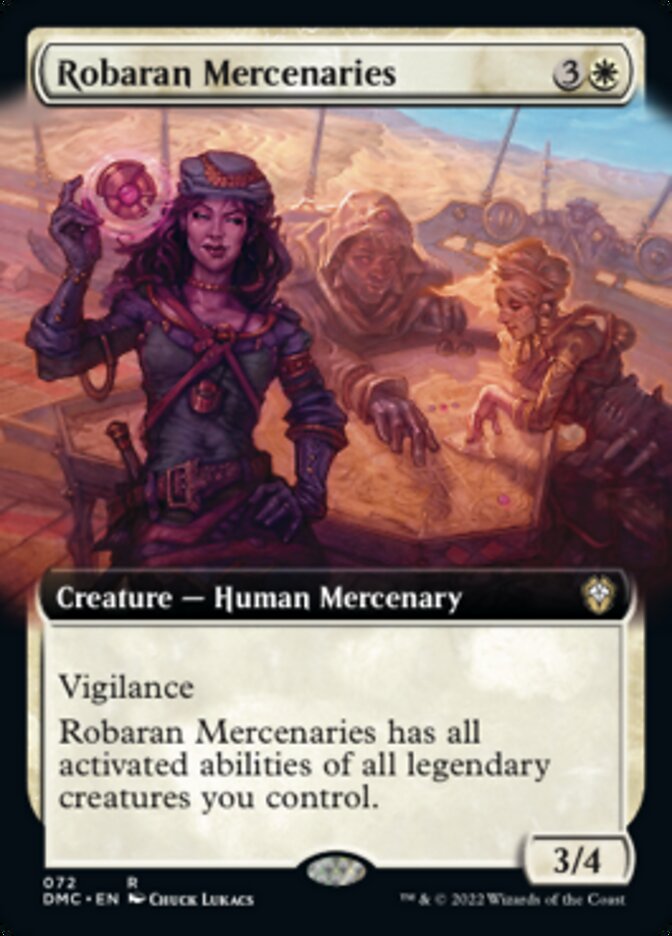 Robaran Mercenaries (Extended Art) [Dominaria United Commander] | Sanctuary Gaming