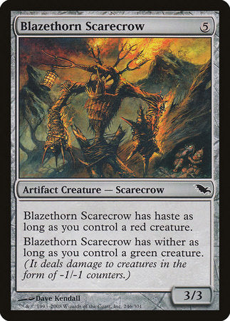 Blazethorn Scarecrow [Shadowmoor] | Sanctuary Gaming