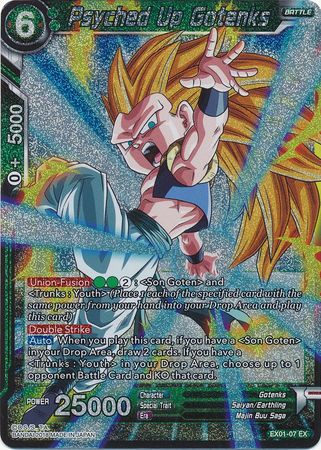 Psyched Up Gotenks (Foil) (EX01-07) [Mighty Heroes] | Sanctuary Gaming