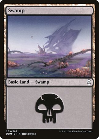 Swamp (259) [Dominaria] | Sanctuary Gaming