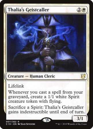 Thalia's Geistcaller [Commander 2019] | Sanctuary Gaming