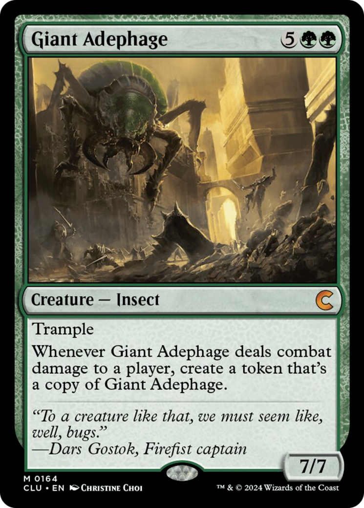 Giant Adephage [Ravnica: Clue Edition] | Sanctuary Gaming