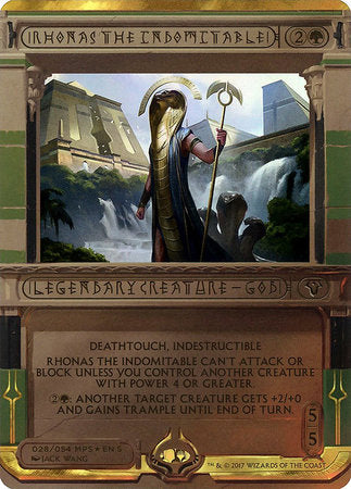 Rhonas the Indomitable [Amonkhet Invocations] | Sanctuary Gaming