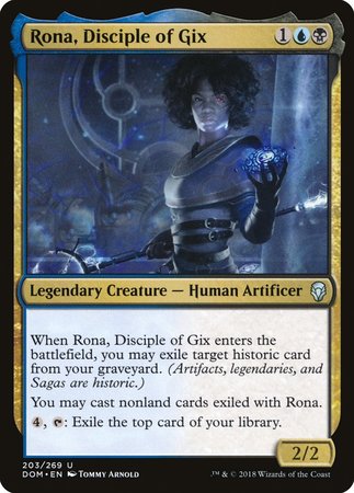 Rona, Disciple of Gix [Dominaria] | Sanctuary Gaming