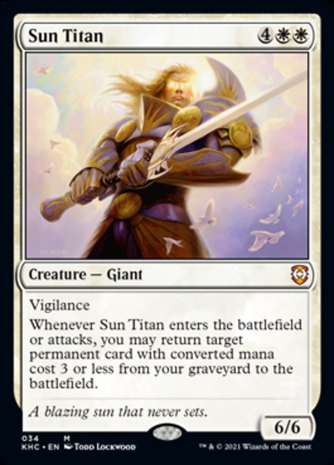 Sun Titan [Kaldheim Commander] | Sanctuary Gaming