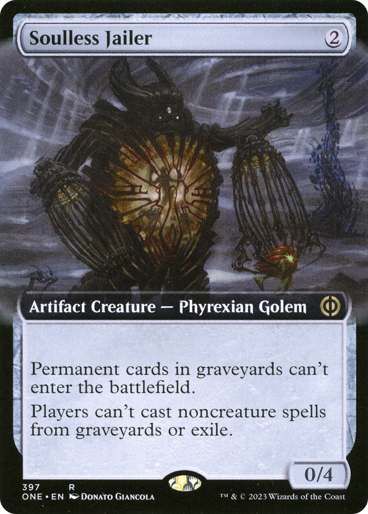 Soulless Jailer (Extended Art) [Phyrexia: All Will Be One] | Sanctuary Gaming