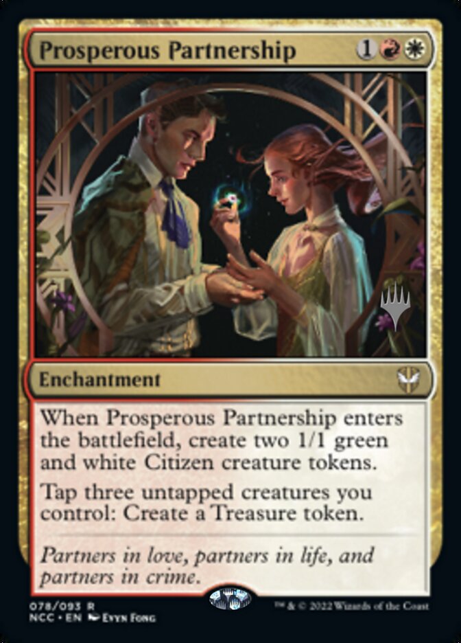 Prosperous Partnership (Promo Pack) [Streets of New Capenna Commander Promos] | Sanctuary Gaming