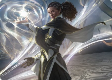 Clever Lumimancer Art Card [Strixhaven: School of Mages Art Series] | Sanctuary Gaming
