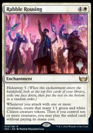 Rabble Rousing (Promo Pack) [Streets of New Capenna Promos] | Sanctuary Gaming