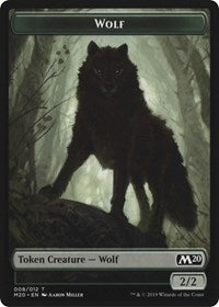 Zombie // Wolf Double-Sided Token [Game Night 2019 Tokens] | Sanctuary Gaming