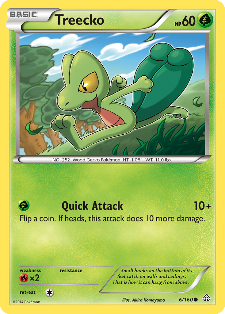 Treecko (6/160) [XY: Primal Clash] | Sanctuary Gaming