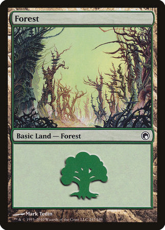 Forest (247) [Scars of Mirrodin] | Sanctuary Gaming
