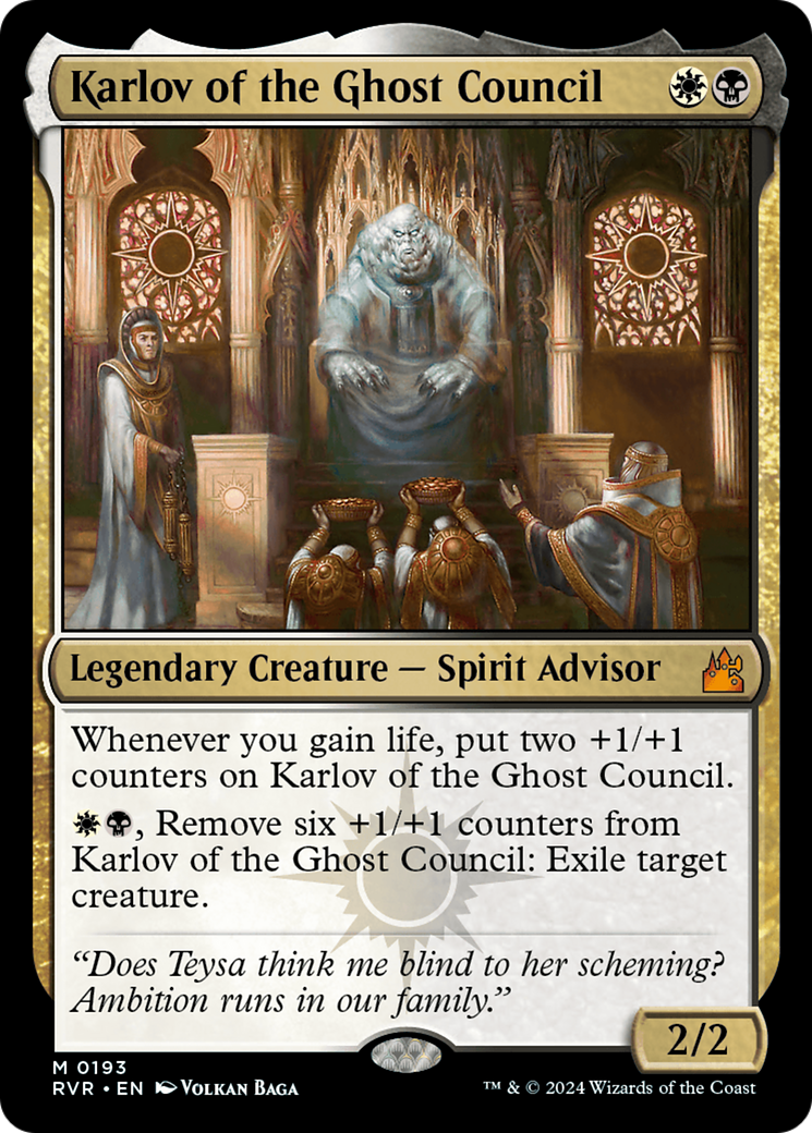 Karlov of the Ghost Council [Ravnica Remastered] | Sanctuary Gaming
