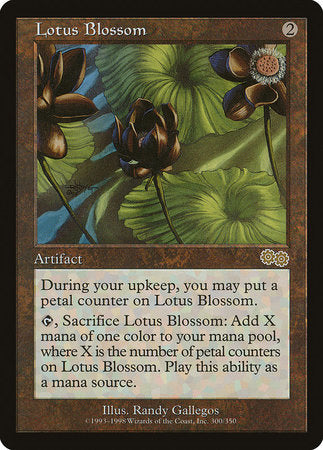 Lotus Blossom [Urza's Saga] | Sanctuary Gaming
