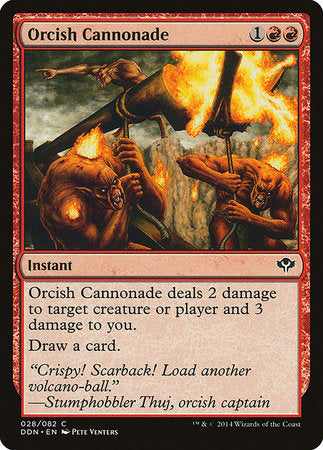 Orcish Cannonade [Duel Decks: Speed vs. Cunning] | Sanctuary Gaming