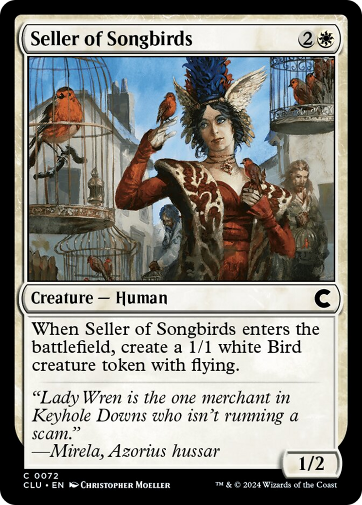 Seller of Songbirds [Ravnica: Clue Edition] | Sanctuary Gaming