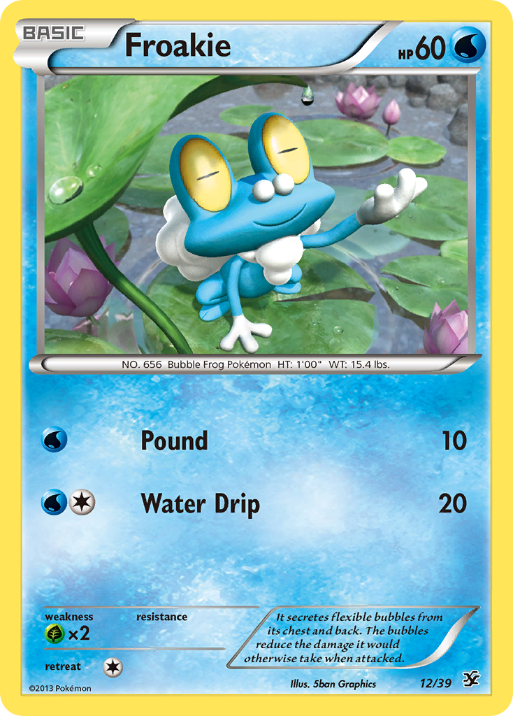 Froakie (12/39) [XY: Kalos Starter Set] | Sanctuary Gaming