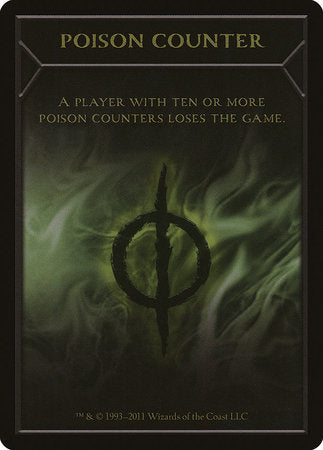 Poison Counter Token [New Phyrexia Tokens] | Sanctuary Gaming