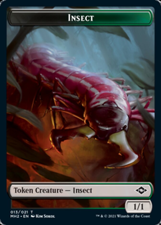 Insect Token // Treasure Token (#21) [Modern Horizons 2 Tokens] | Sanctuary Gaming