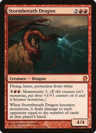 Stormbreath Dragon [Theros] | Sanctuary Gaming