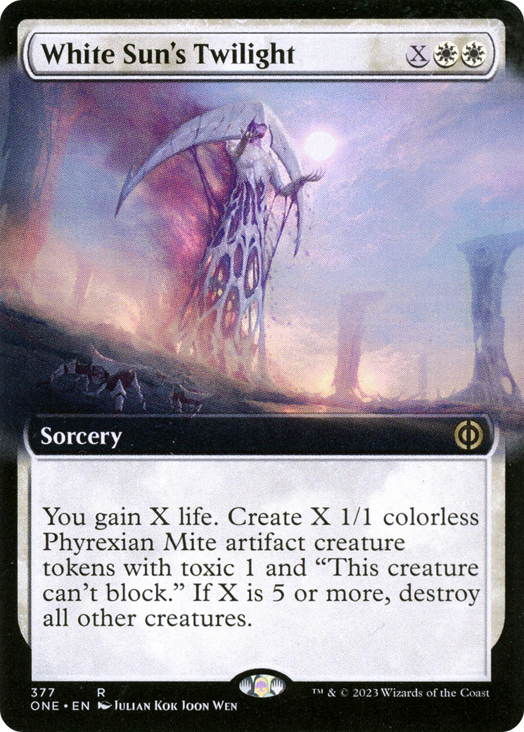 White Sun's Twilight (Extended Art) [Phyrexia: All Will Be One] | Sanctuary Gaming