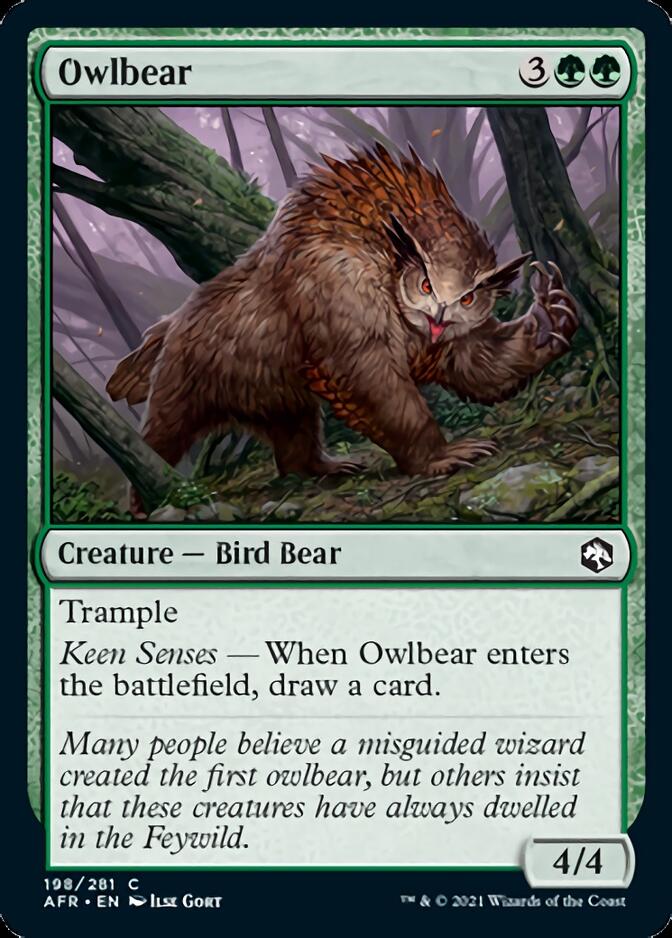 Owlbear [Dungeons & Dragons: Adventures in the Forgotten Realms] | Sanctuary Gaming