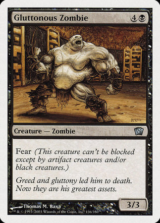 Gluttonous Zombie [Eighth Edition] | Sanctuary Gaming