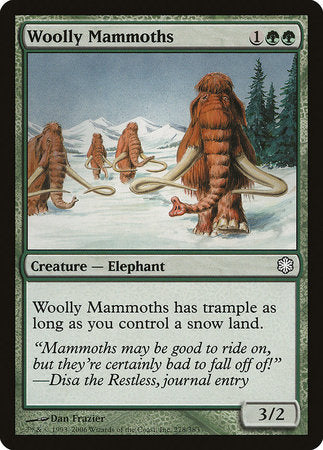 Woolly Mammoths [Coldsnap Theme Decks] | Sanctuary Gaming
