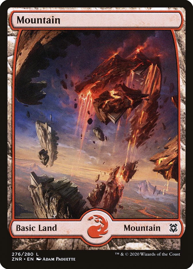 Mountain (276) [Zendikar Rising] | Sanctuary Gaming