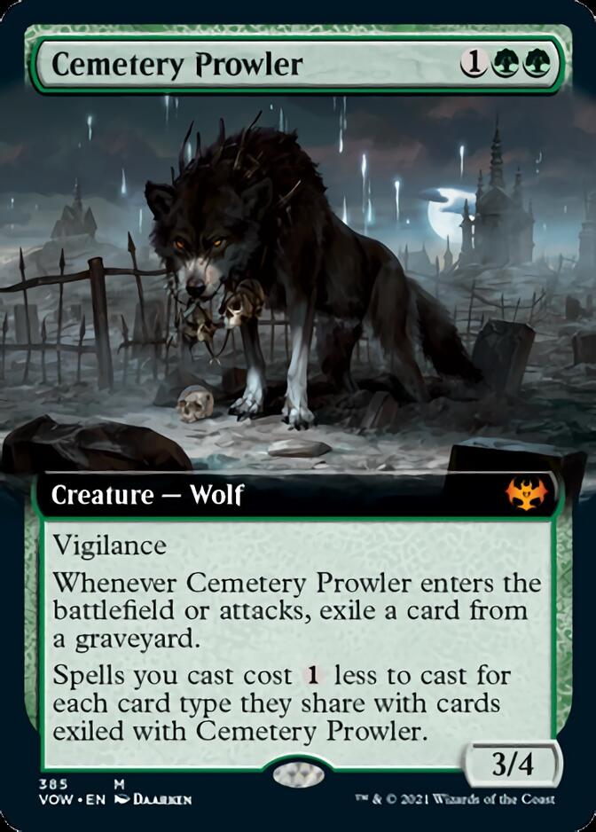 Cemetery Prowler (Extended) [Innistrad: Crimson Vow] | Sanctuary Gaming