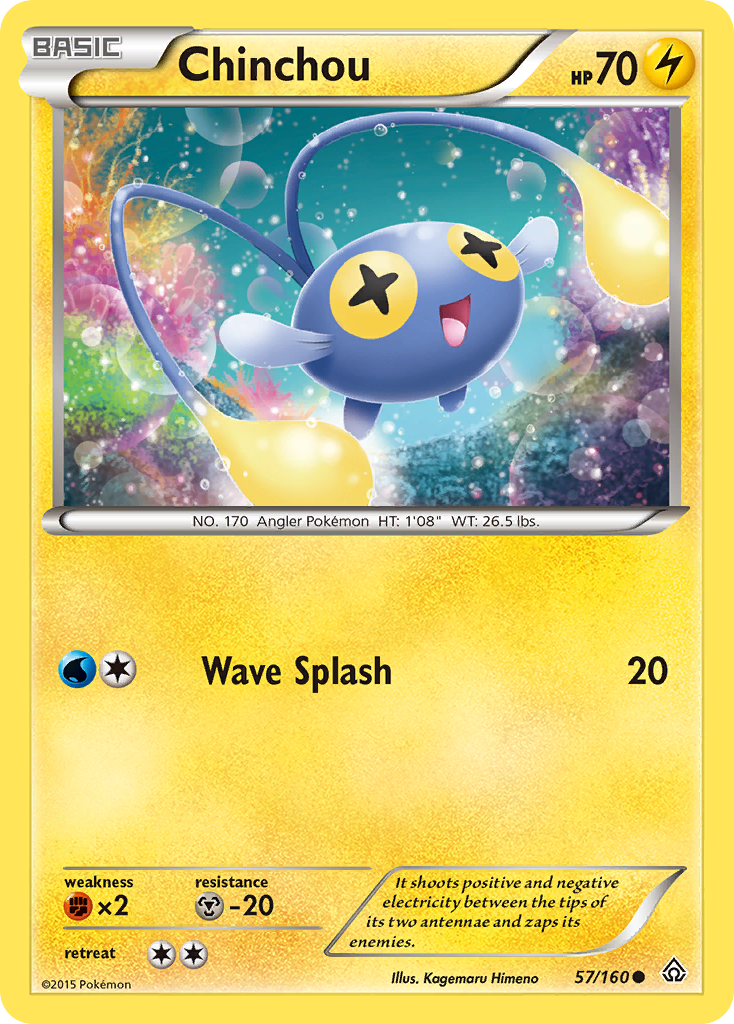 Chinchou (57/160) [XY: Primal Clash] | Sanctuary Gaming