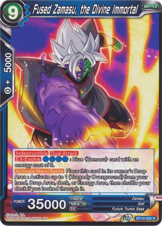 Fused Zamasu, the Divine Immortal (BT10-052) [Rise of the Unison Warrior 2nd Edition] | Sanctuary Gaming