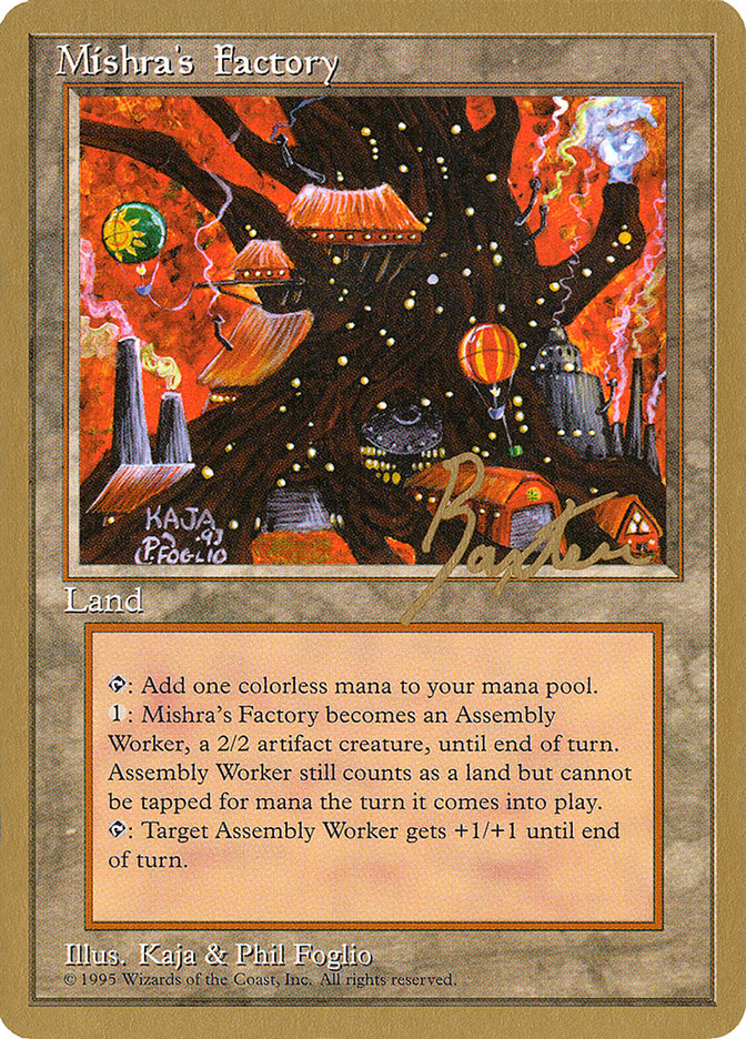 Mishra's Factory (George Baxter) [Pro Tour Collector Set] | Sanctuary Gaming